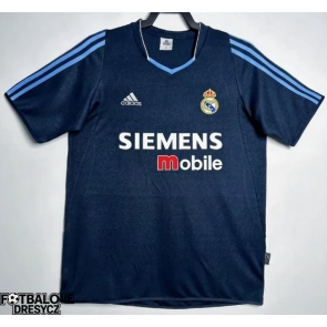 Real Madrid 2003-2004 Retro Venkovní Dres Krátký Rukáv Real Madrid 2003-2004 Retro Venkovní Dres Krátký Rukáv